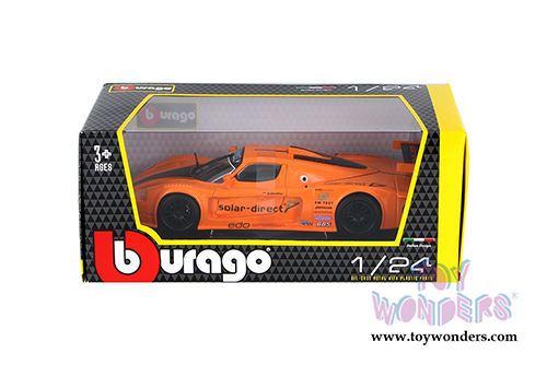 BBurago - Maserati MC12 Hard Top (1/24 scale diecast model car, Orange) 21078OR