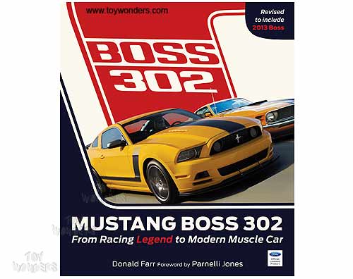 Book - Mustang Boss 302 Hardcover by Donald Farr (160 Pages) 212422