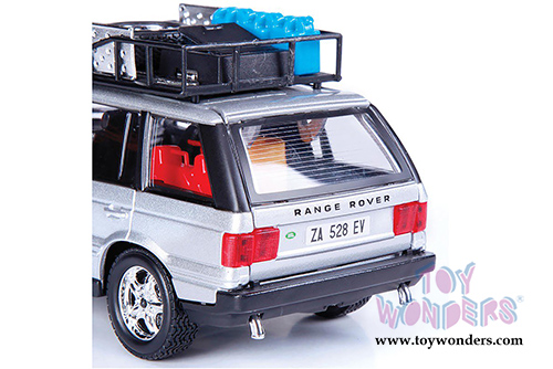 BBurago - Range Rover Safari Experience (1/24 scale diecast model car, Silver) 22061SV