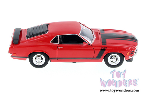 Welly - Ford Mustang Boss 302 Hard Top (1970, 1/24 scale diecast model car, Red) 22088WR