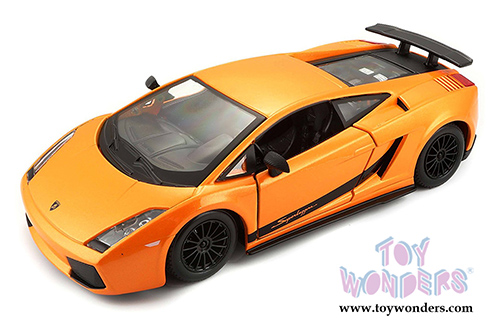 BBurago - Lamborghini Gallardo Superleggera Hard Top (2007, 1/24 scale diecast model car, Orange) 22108OR