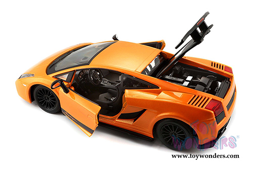 BBurago - Lamborghini Gallardo Superleggera Hard Top (2007, 1/24 scale diecast model car, Orange) 22108OR