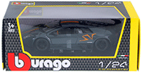Show product details for BBurago - Lamborghini Murciélago LP670-4 SV China Edition Hard Top (2009, 1/24 scale diecast model car, Grey) 22120GY