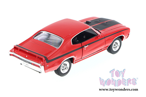 Welly - Buick GSX  Hard Top (1970, 1/24 scale diecast model car, Red) 22433WR