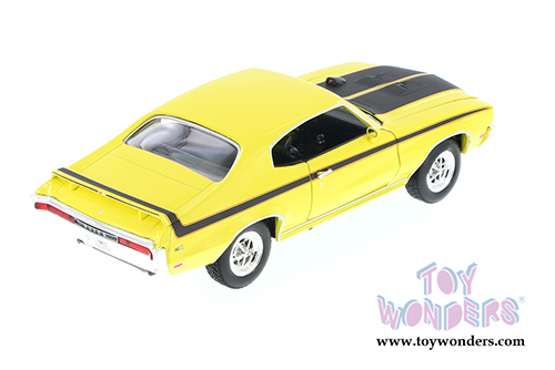 Welly - Buick GSX  Hard Top (1970, 1/24 scale diecast model car, Yellow) 22433WYL