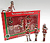 American Diorama Figurines - Christmas Girls (1/18 scale, Red) 23848