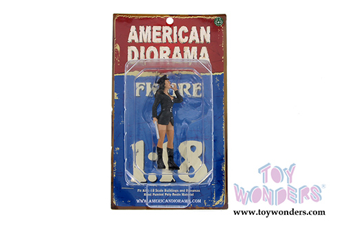 American Diorama Figurine - Costume Babe Alexa (1/18 scale, Black) 23869