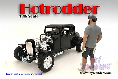 American Diorama Figurine - Hotrodders - Robert (1/18 scale, Gray) 24009