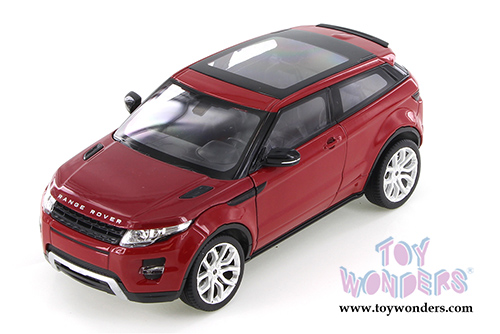 Welly - Land Rover Range Rover Evoque SUV w/ Sunroof (1/24 scale diecast model car, Red) 24021WR
