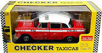 Sun Star - Checker Chelsea Fire Engine (1981, 1/18 scale diecast model car, Red/ White) 2508