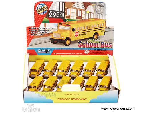 Kinsmart - School Bus (2.5", Yellow) 2523D