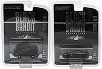 Greenlight Black Bandit Series 13 (1/64 scale diecast model car, Black) 27790/48