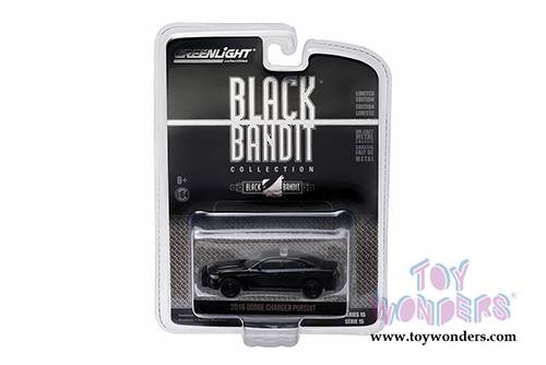 Greenlight Black Bandit Series 15 (1/64 scale diecast model car, Black) 27860/48