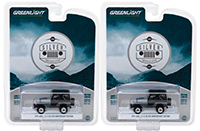 Show product details for Greenlight - Anniversary Collection Series 6 | Jeep® CJ-5 Silver Anniversary Edition (1979, 1/64 scale diecast model car, Gray/Black) 27940C/48