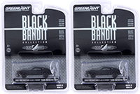 Show product details for Greenlight Black Bandit Series 19 | Ford Mustang (1969, 1/64 scale diecast model car, Black) 27950B/48