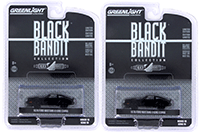 Show product details for Greenlight Black Bandit Series 19 | Ford Mustang II King Cobra (1978, 1/64 scale diecast model car, Black) 27950E/48