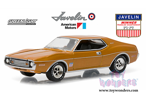 Greenlight - AMC Trans Am Victory Javelin Hard Top (1973, 1/64 scale diecast model car, Copper) 29837