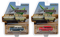 Greenlight - Estate Wagons Series 1 (1/64 scale diecast model car, Asstd.) 29910/48