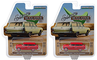 Greenlight - Estate Wagons Series 1 | Chevrolet® Two-Ten Handyman (1955, 1/64 scale diecast model car, Gypsy Red) 29910B/48