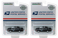 Show product details for Greenlight - Ford Crown Victoria Police Interceptor United States Postal Service (USPS®) (2010, 1/64 scale diecast model car, Black) 29971/48