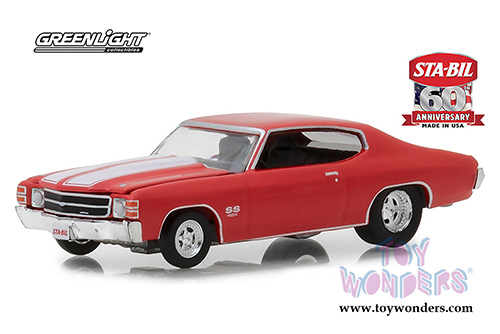 Greenlight - Chevrolet® Chevelle® SS™ STA-BIL 60th Anniversary (1971, 1/64 scale diecast model car, Red) 29985/48