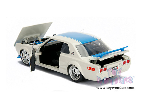 Jada Toys - Metals Die Cast | JDM Tuners™ Nissan Skyline GT-R Hard Top (1971, 1/24, diecast model car, Asstd.) 30009DP1