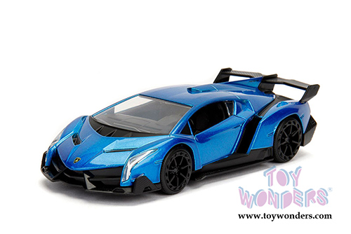 Jada Toys - Metals Die Cast | Hyper-Spec Lamborghini Veneno Hard Top (2017, 1/32, diecast model car, Asstd.) 30104DP1