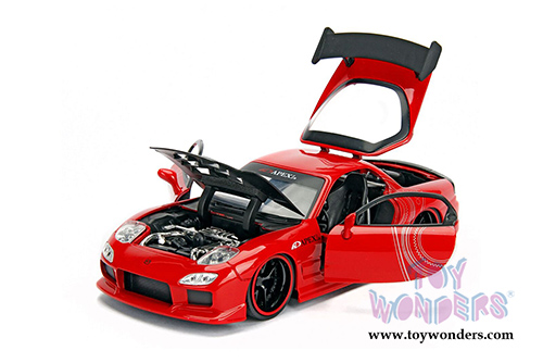 Jada Toys - Metals Die Cast | JDM Tuners™ Mazda RX-7 Hard Top (1993, 1/24, diecast model car, Asstd.) 30344DP1