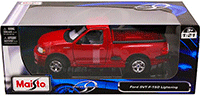 Maisto - Ford SVT F-150 Lightning Pickup Truck (1/21 scale diecast model car, Red) 31141