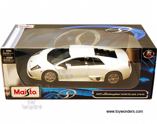 Maisto Special Edition - Lamborghini Murcielago LP640 Hard Top (2007, 1/18 scale diecast model car, White) 31148W