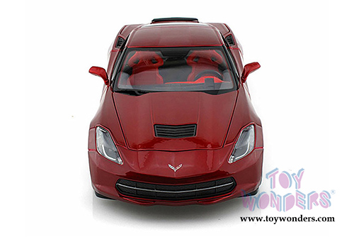 Maisto - Special Edition | Chevy Corvette® Stingray® Hard Top (2014, 1/18 scale diecast model car, Red) 31182R