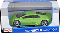 Show product details for Maisto - Lamborghini Murcielago Hard Top (2003, 1/24 scale diecast model car, Green) 31238GN