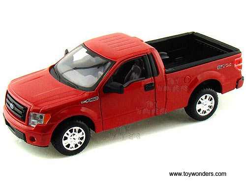 Maisto - Ford F-150 STX Pickup Truck (2010, 1/27 scale diecast model car, Red) 31270R