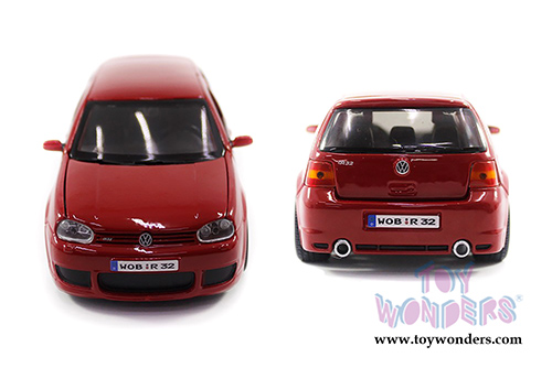 Maisto - Special Edition | Volkswagen Golf R32 Hard Top (1/24 scale diecast model car, Red) 31290R