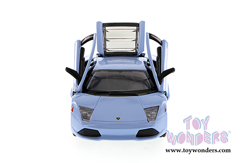 Maisto - Lamborghini Murcielago LP640 Hard Top (1/24 scale diecast model car, Light Blue) 31292LB