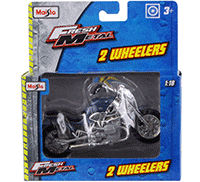 Show product details for Maisto Fresh Metal -  2 Wheelers | BMW R 1200 C Motorcycle (1/18 scale diecast model car, Met Purple Blue) 31300/BMW