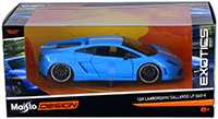 Maisto Design - Exotics | Lamborghini Gallardo LP 560-4 Hard Top (1/24 scale diecast model car, Blue) 31352BU