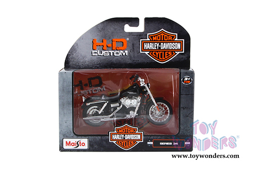 Maisto - Harley-Davidson Motorcycles Series 34 (1/18 scale diecast model car, Asstd.) 31360/34