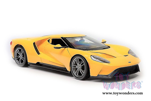 Maisto Special Edition - Ford GT Hard Top (2017, 1/18 scale diecast model car, Yellow) 31384YL