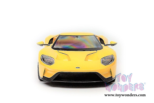 Maisto Special Edition - Ford GT Hard Top (2017, 1/18 scale diecast model car, Yellow) 31384YL