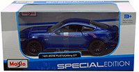 Maisto - Ford Mustang GT Hard Top (2015, 1/24 scale diecast model car, Blue) 31508BU