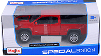 Show product details for  Maisto - Special Edition | Chevrolet® Colorado ZR2 Pick Up Truck (2017, 1/27 scale diecast model car, Red) 31517R