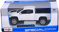 Show product details for  Maisto - Special Edition | Chevrolet® Colorado ZR2 Pick Up Truck (2017, 1/27 scale diecast model car, White) 31517W