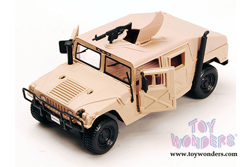 Maisto - Hummer Humvee (1/27 scale diecast model car, Sand) 31974CM