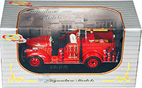 Show product details for Signature Models - GMC Fire Truck Dearboro Fire Dept (1941, 1/32 scale diecast model car, Red) 32348R