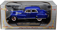 Show product details for Signature Models - Cadillac Series 60 Special (1941, 1/32 scale diecast model car, Blue) 32357BU