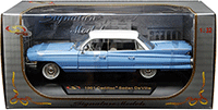 Show product details for Signature Models - Cadillac Sedan DeVille Hard Top (1961, 1/32 scale diecast model car, Blue) 32362BU