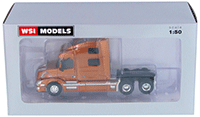 Show product details for WSI Models - Volvo VN 780 6x4 3 Axle Truck (1/50 scale diecast model car, Bronze) 33-2031