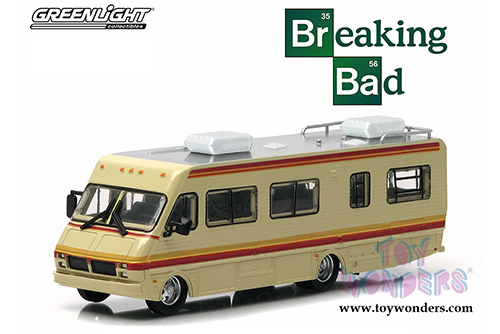 Greenlight Hollywood Breaking Bad - Fleetwood RV (1986, 1/64 scale diecast model car, Beige) 33021/48