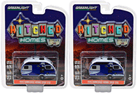 Greenlight - Hitched Homes Series 2 | Winnebago Winnie Drop 1710 (2016, 1/64 scale diecast model car, Blue) 34020D/48